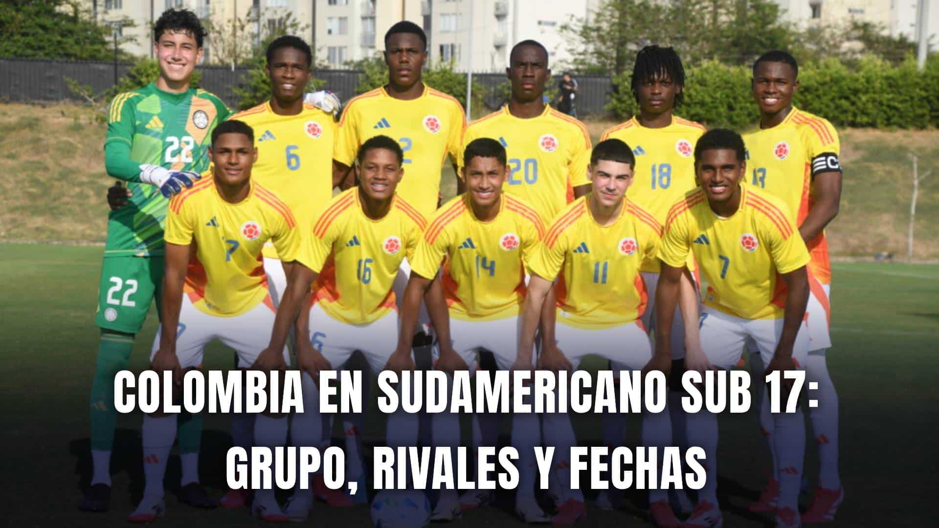 Selección Colombia Sub 17 Sudamericano