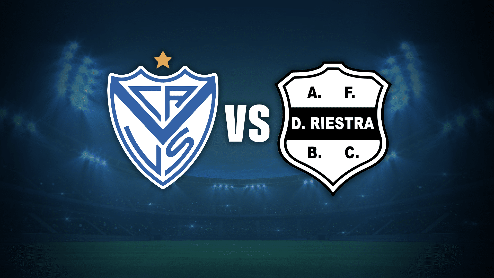 Vélez vs Riestra se miden en Liniers.