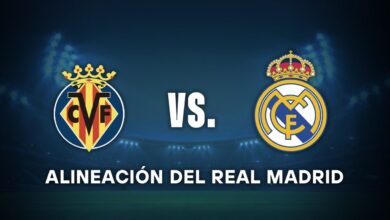 real madrid hoy formacion vs villlarreal