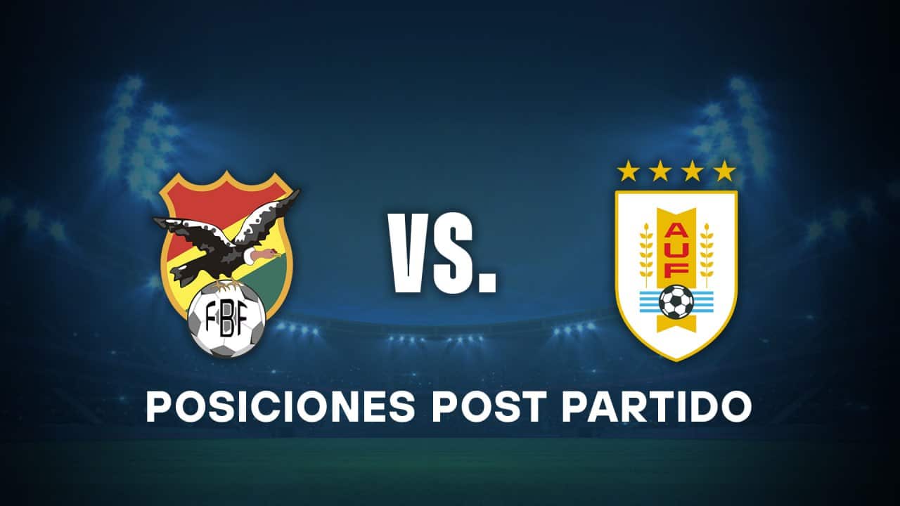 bolivia vs uruguay hoy