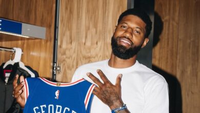 Paul George, out para los Sixers para esta temporada de NBA.
