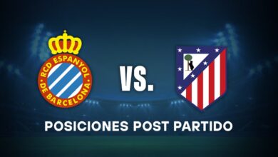 tabla de posiciones de la liga española