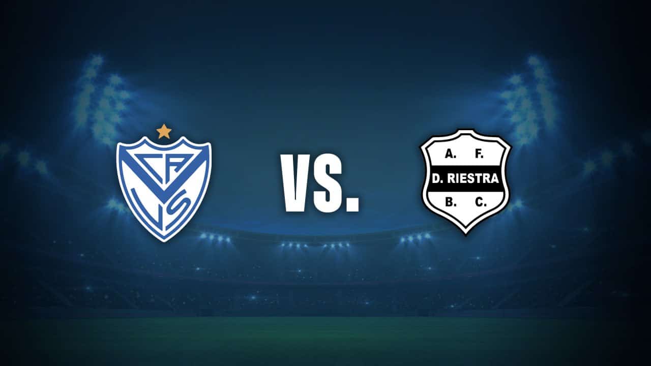 velez vs riestra hoy