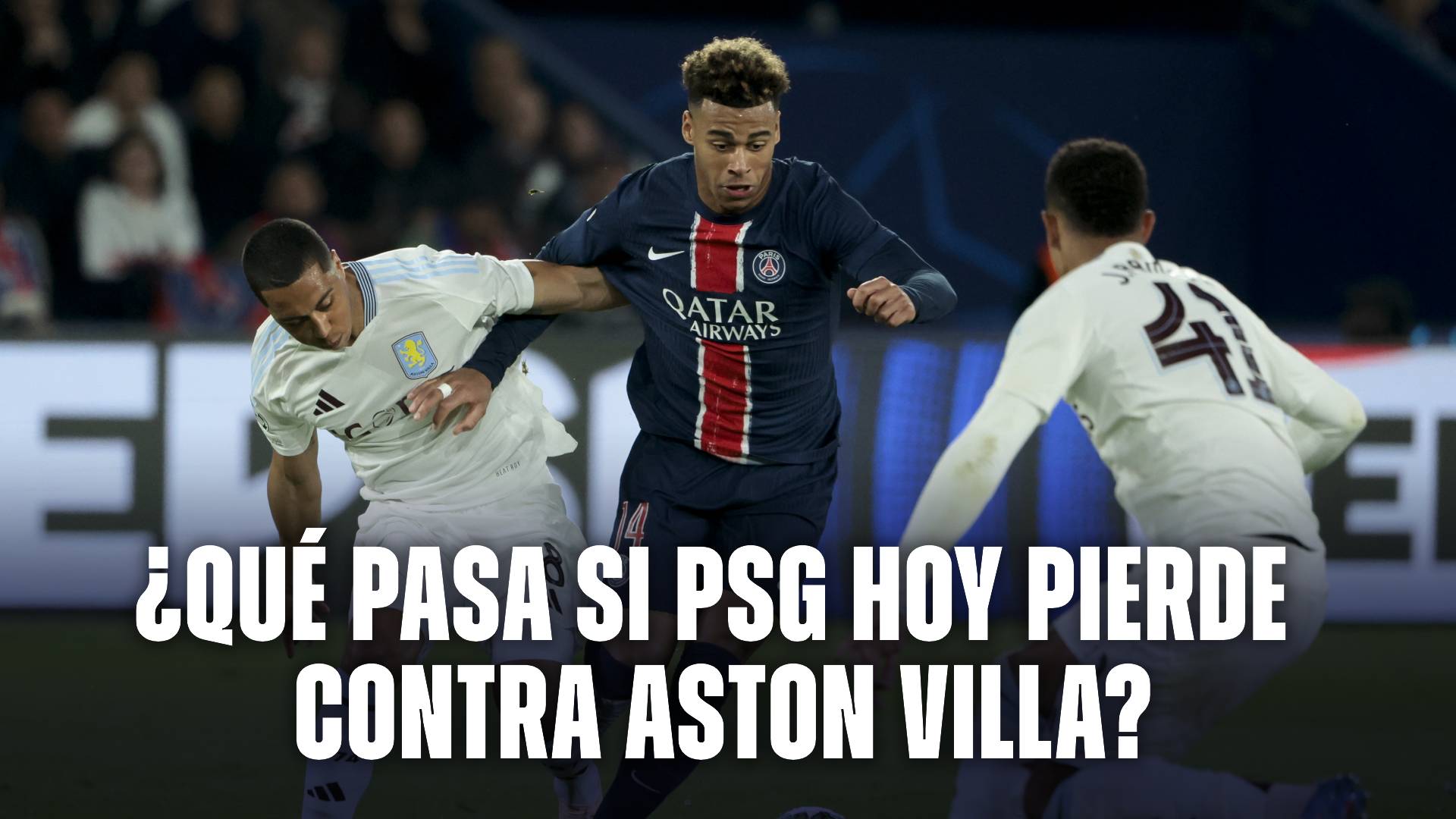 PSG hoy: qué pasa si pierde contra el Aston Villa