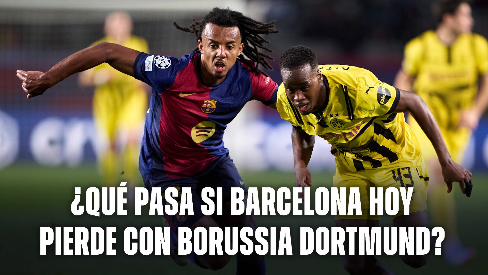 Barcelona hoy: qué pasa si pierde contra el Borussia Dortmund