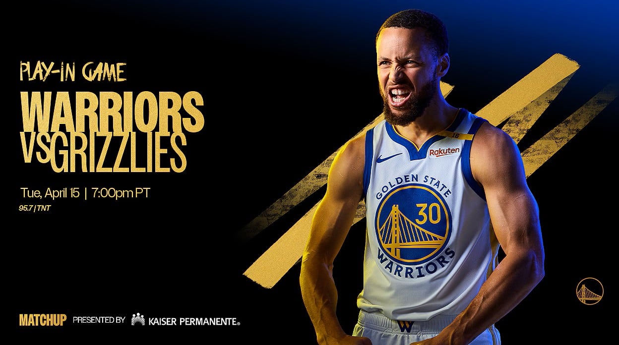 Warriors vs Grizzlies será el segundo encuentro del Play-In de la NBA.