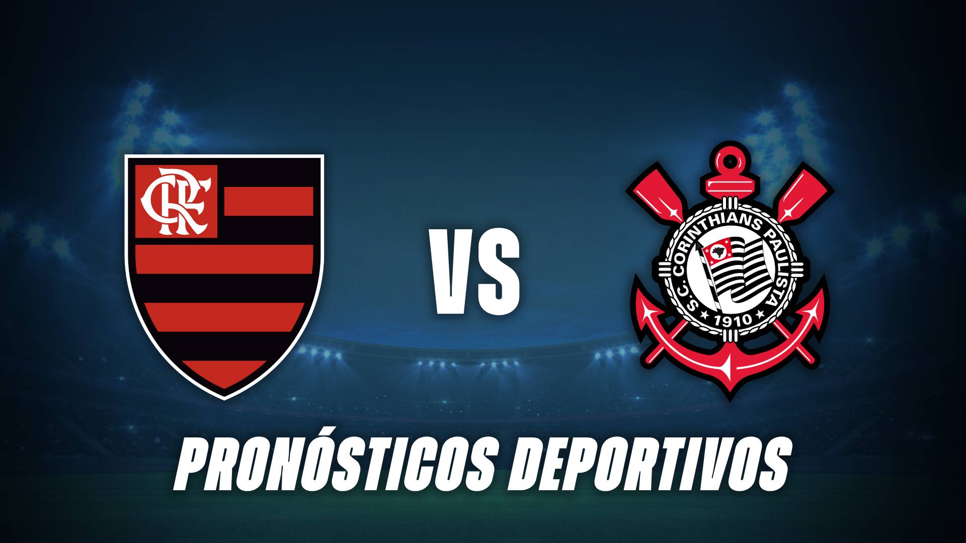 Los pronósticos de Flamengo vs Corinthians
