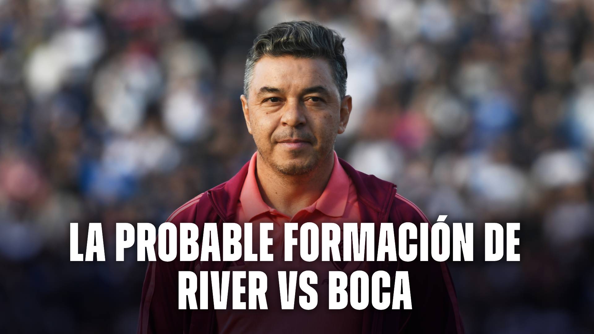 River hoy: la probable formación de Gallardo vs Boca