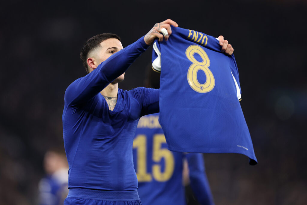 Chelsea vs Djurgardens: de la mano de Enzo Fernández, los blue busca una final continental. (Photo by Catherine Ivill/Getty Images)