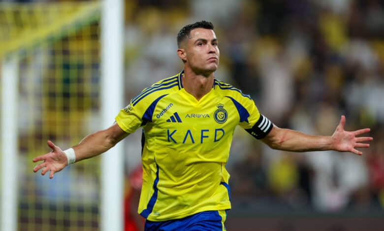 Estadísticas de Cristiano Ronaldo en la goleada 5-1 de Al Nassr vs Al Riyadh. (Getty Images)