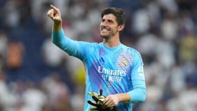 courtois tapo penal para arsenal