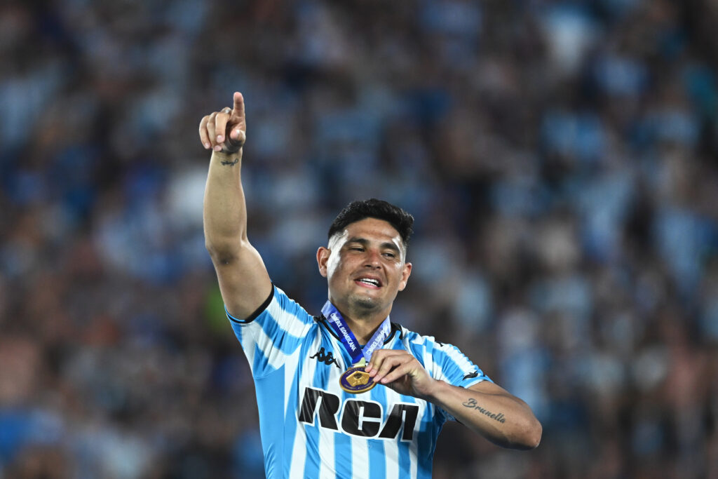 Aldosivi vs Racing: la academia se juega un duelo clave de cara a clasificar. (Photo by Rodrigo Valle/Getty Images)