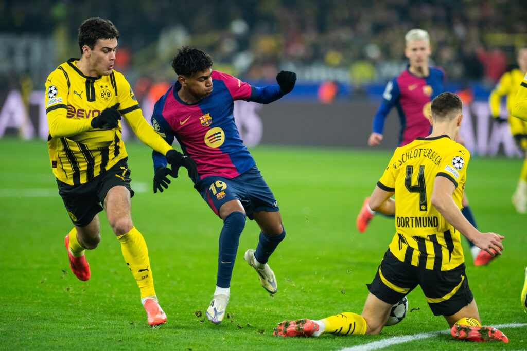 Barcelona Borussia Dortmund Lamine Yamal