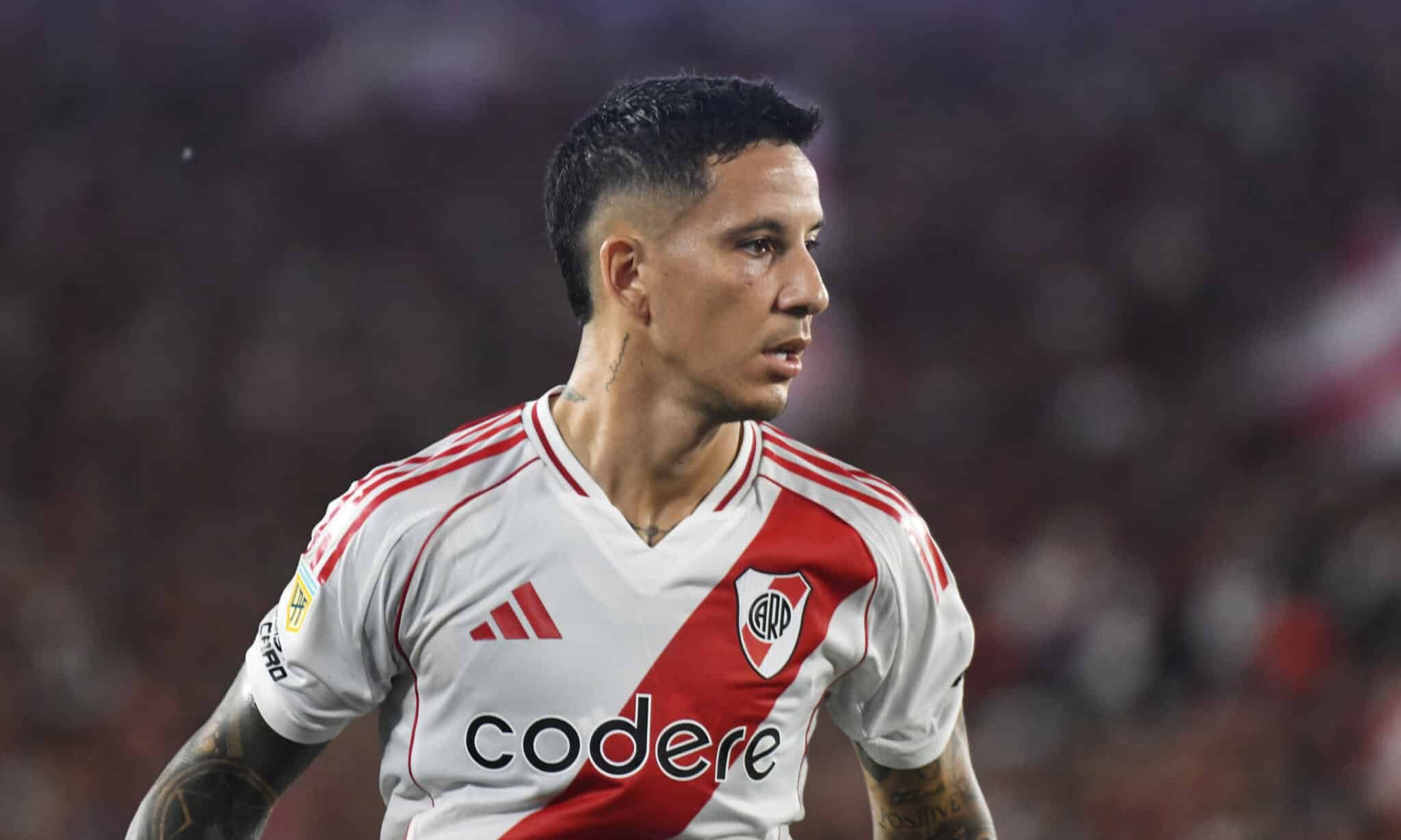 Sebastián Driussi erró un penal para River