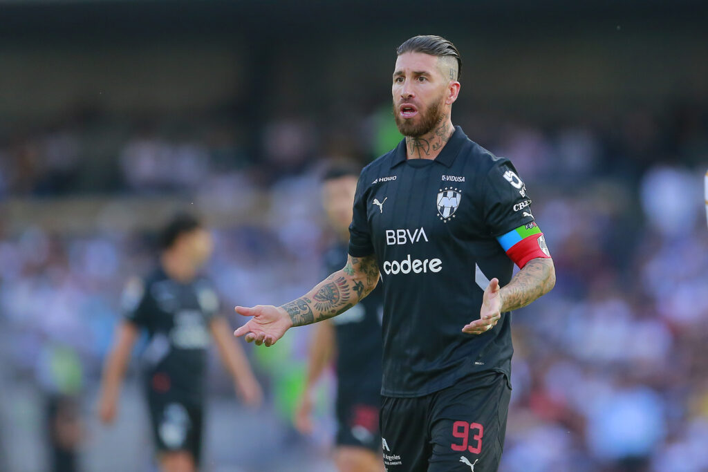 Sergio Ramos con Monterrey en la Liga MX