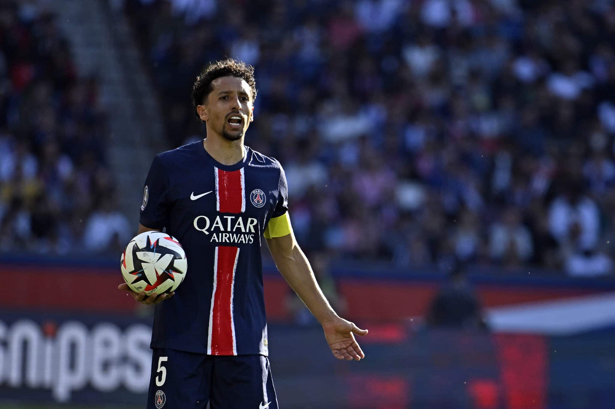 Marquinhos, el gran ausente en PSG hoy vs Aston Villa