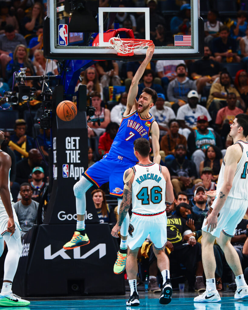 Grizzlies vs Thunder será uno de los partidos especiales de este sábado en la NBA.