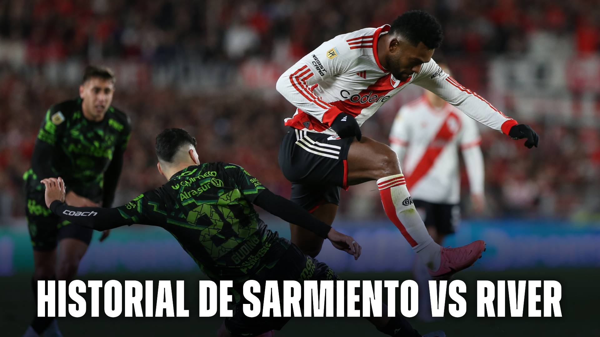 El historial de Sarmiento vs River por el torneo argentino