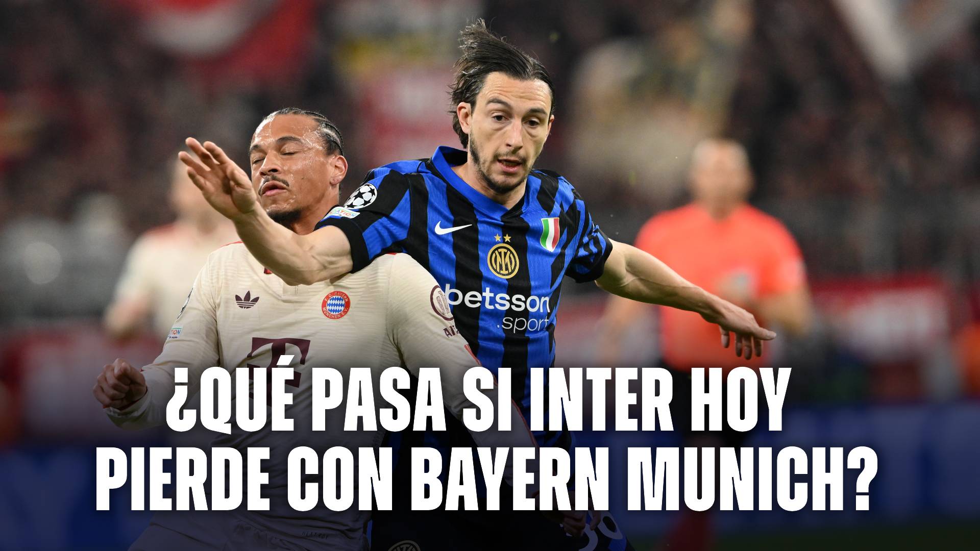 Qué pasa si pierde Inter hoy vs Bayern Munich