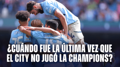 Manchester City hace mucho que juega seguido la Champions League, ¿cuándo fue la última vez que no?.
