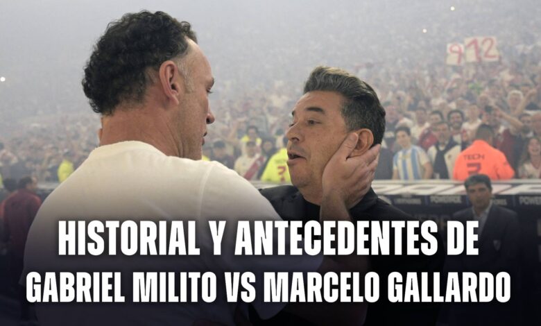 Gabriel Milito vs Marcelo Gallardo