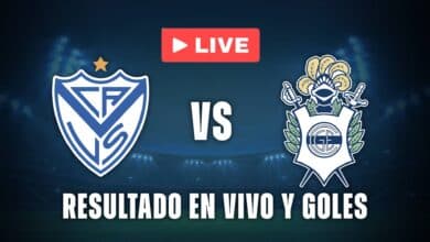 Vélez vs Gimnasia hoy: resultado en vivo y goles del partido
