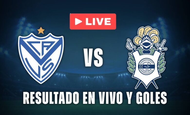 Vélez vs Gimnasia hoy: resultado en vivo y goles del partido