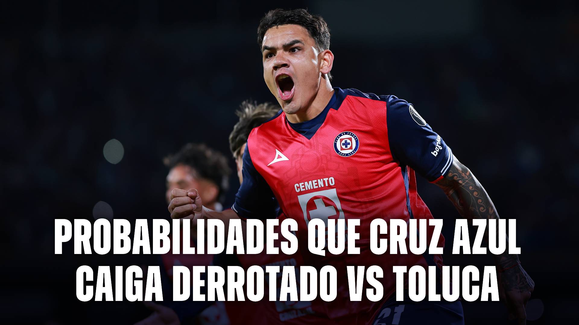 Probabilidades de una derrota de Cruz Azul ante Toluca por la Liga MX