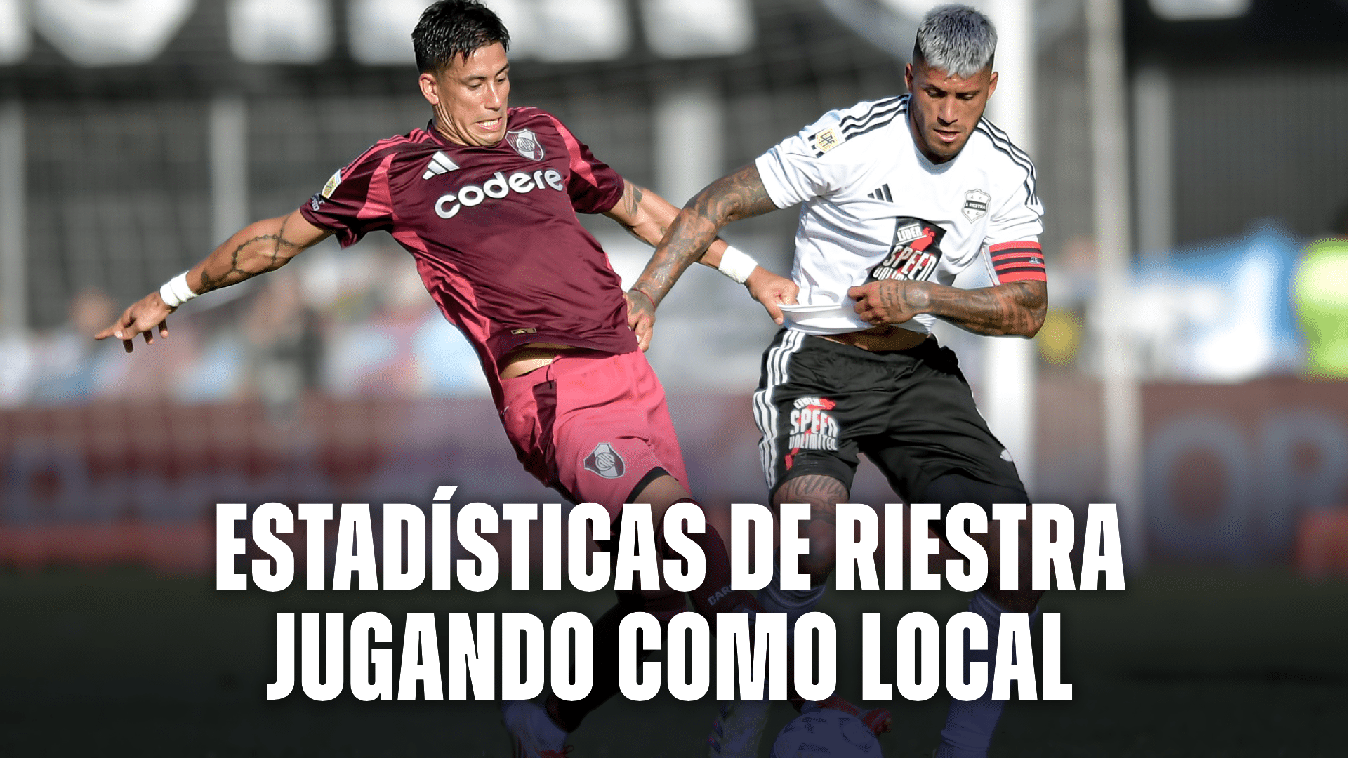 Riestra y sus estadísticas jugando como local en este 2025.