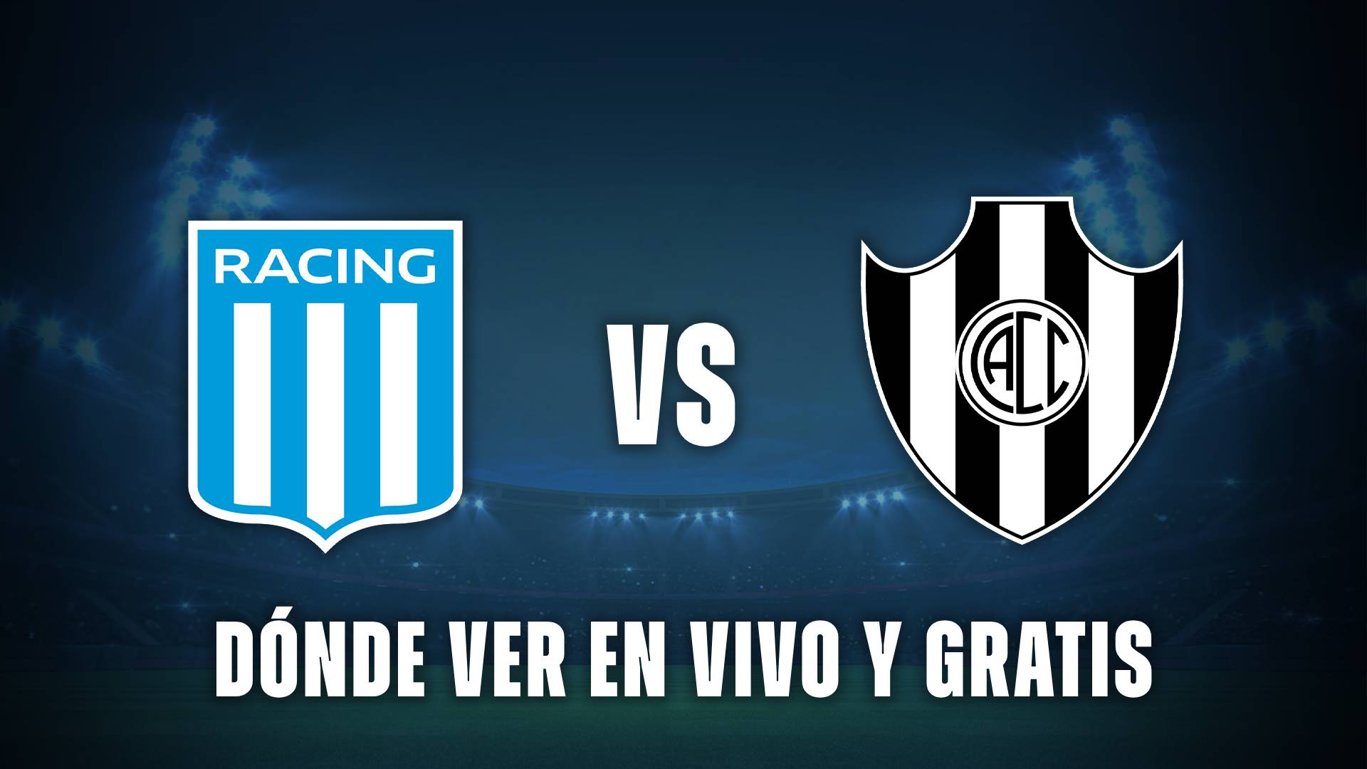 Racing vs Central Córdoba hoy: dónde ver en vivo