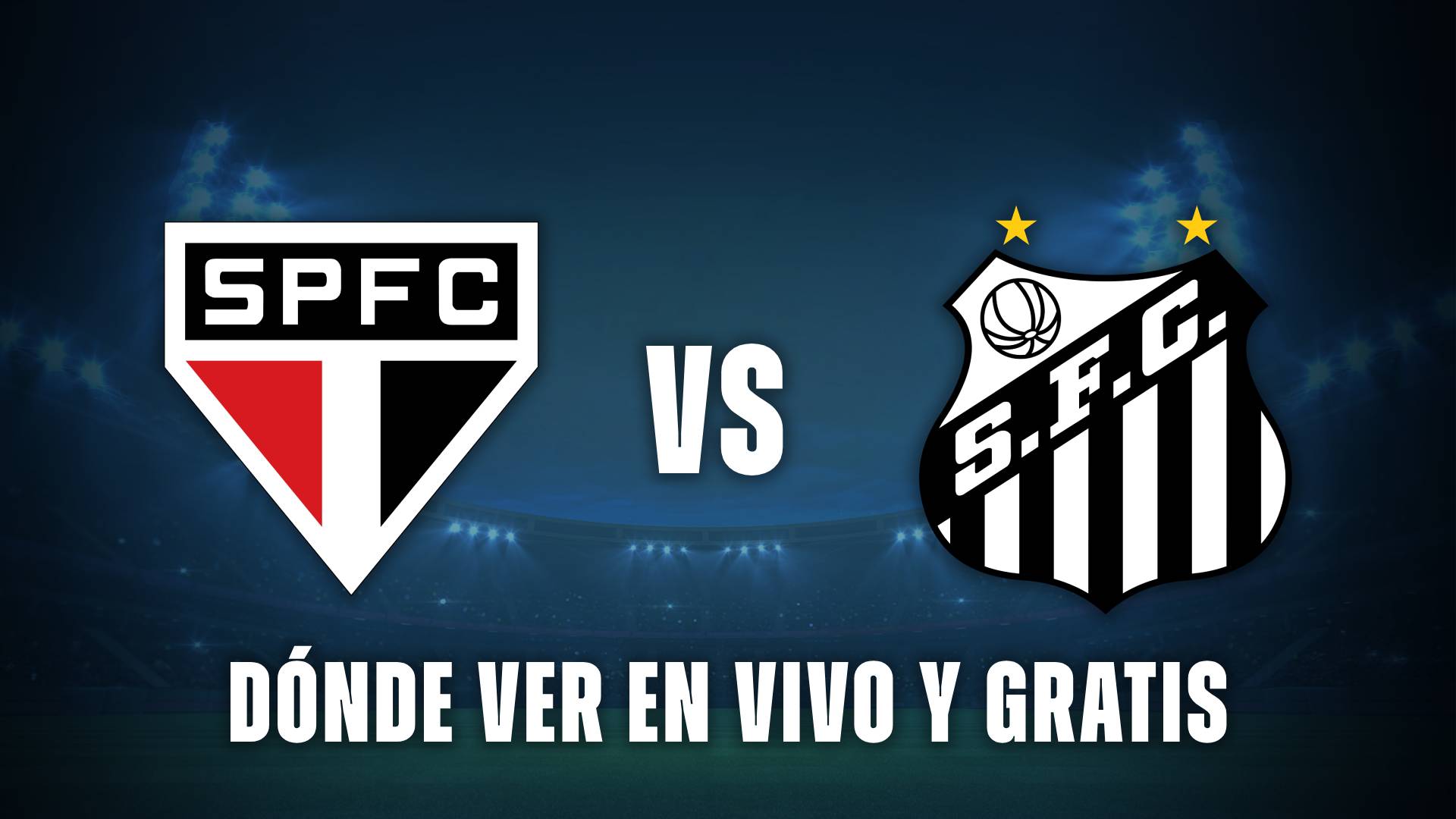 Sao Paulo vs Santos, dónde ver en vivo y más detalles