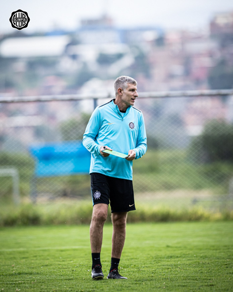 Definido el equipo titular de Olimpia en Copa Libertadores. Foto: Olimpia oficial.