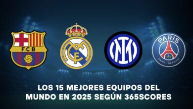 mejores equipos del mundo segun 365scores