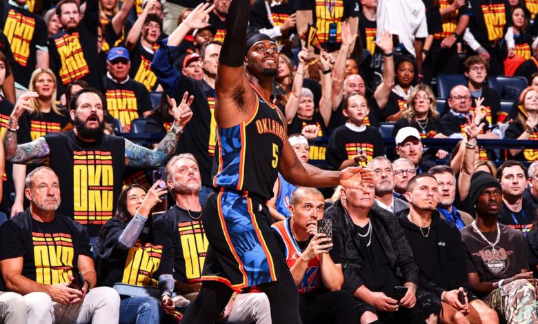 Thunder: probabilidades de ganar a Pacers en el Juego 1