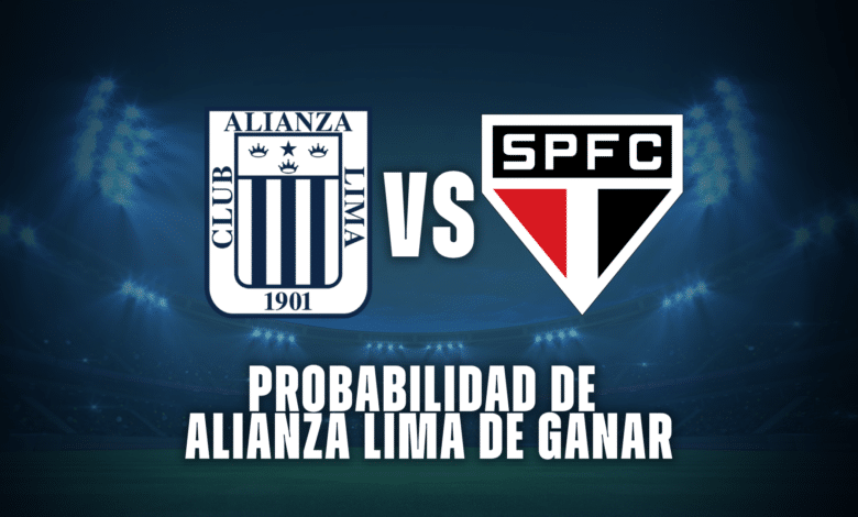Alianza Lima vs São Paulo, las probabilidades del elenco peruano de ganar.
