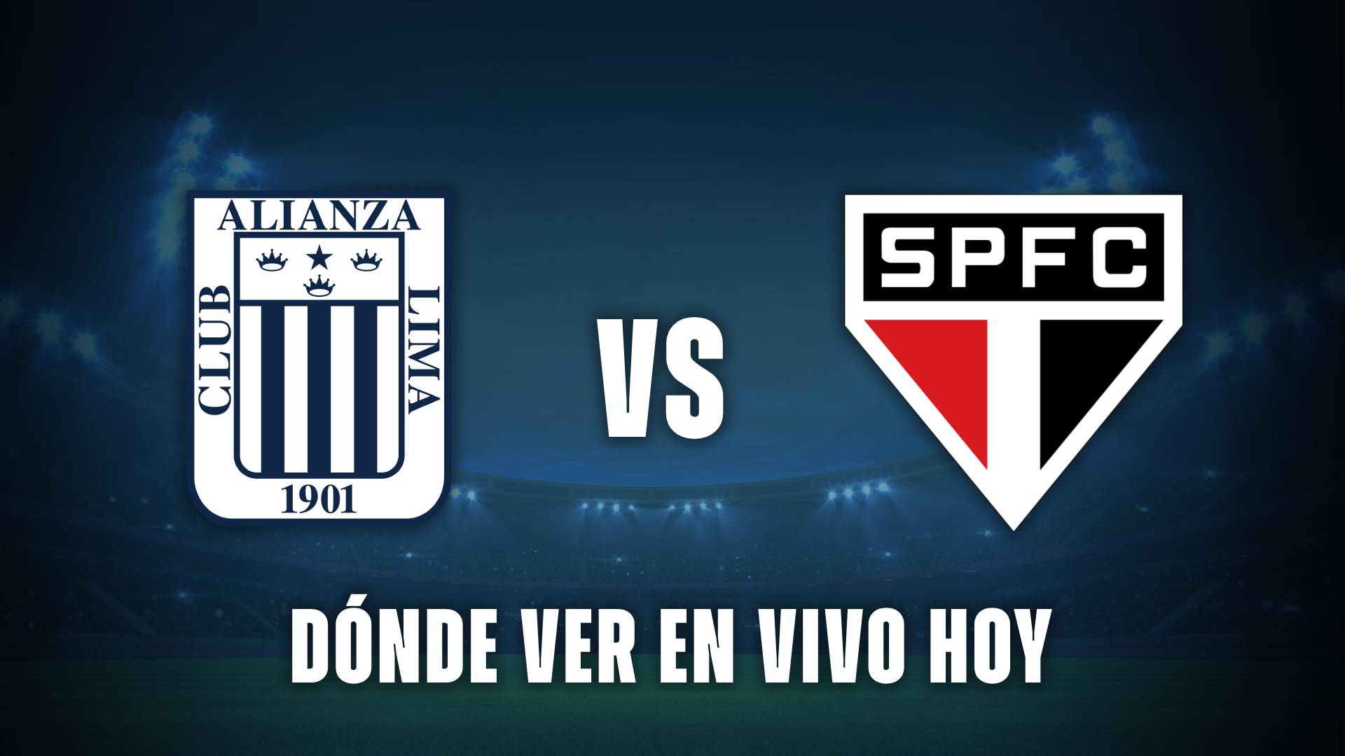 Alianza Lima vs Sao Paulo en vivo y gratis