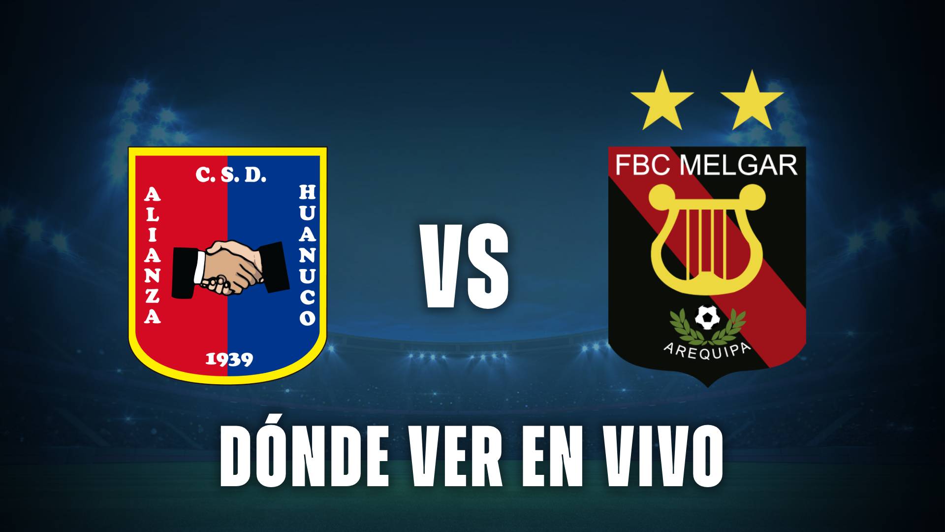 Alianza Universidad vs Melgar en vivo