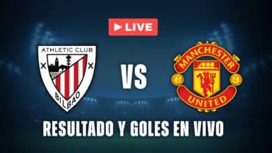 Athletic vs Manchester United resultado y goles en vivo