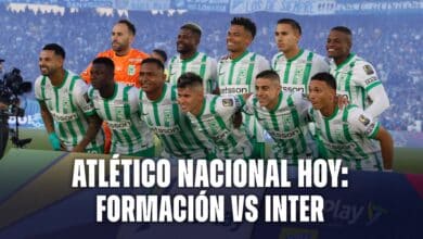 Alineación de Atlético Nacional hoy vs Inter de Porto Alegre