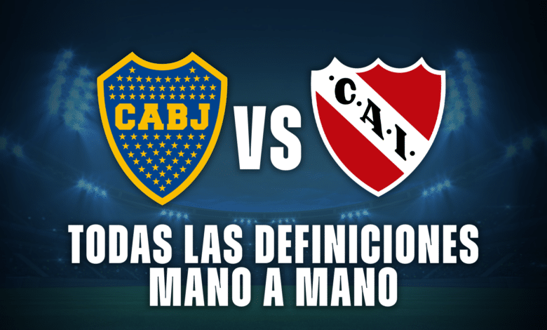 Boca vs Independiente, mano a mano en la historia.
