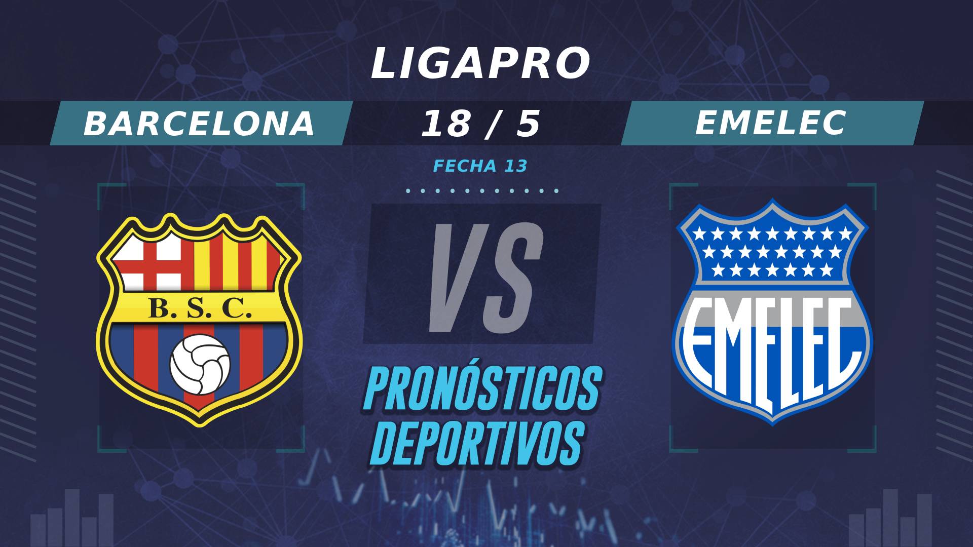 Barcelona vs Emelec - pronósticos clásico Astillero