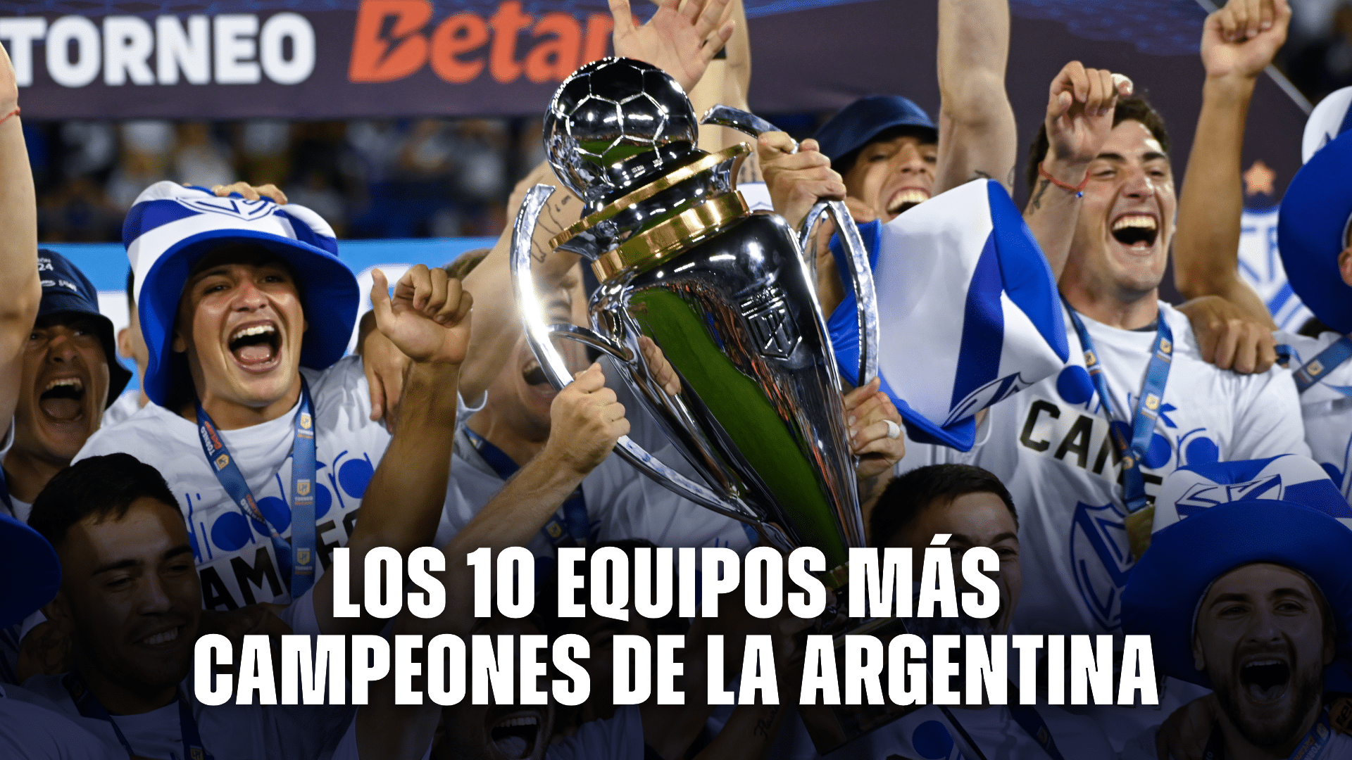 El fútbol argentino busca nuevo campeón, el último fue Vélez Sarsfield.