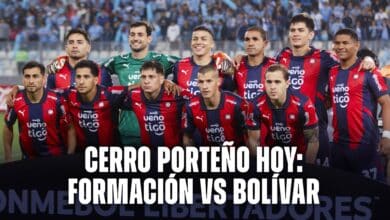 Cerro Porteño hoy: formación confirmada vs Bolívar