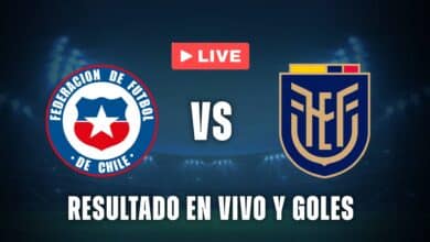 Chile vs Ecuador resultado en vivo