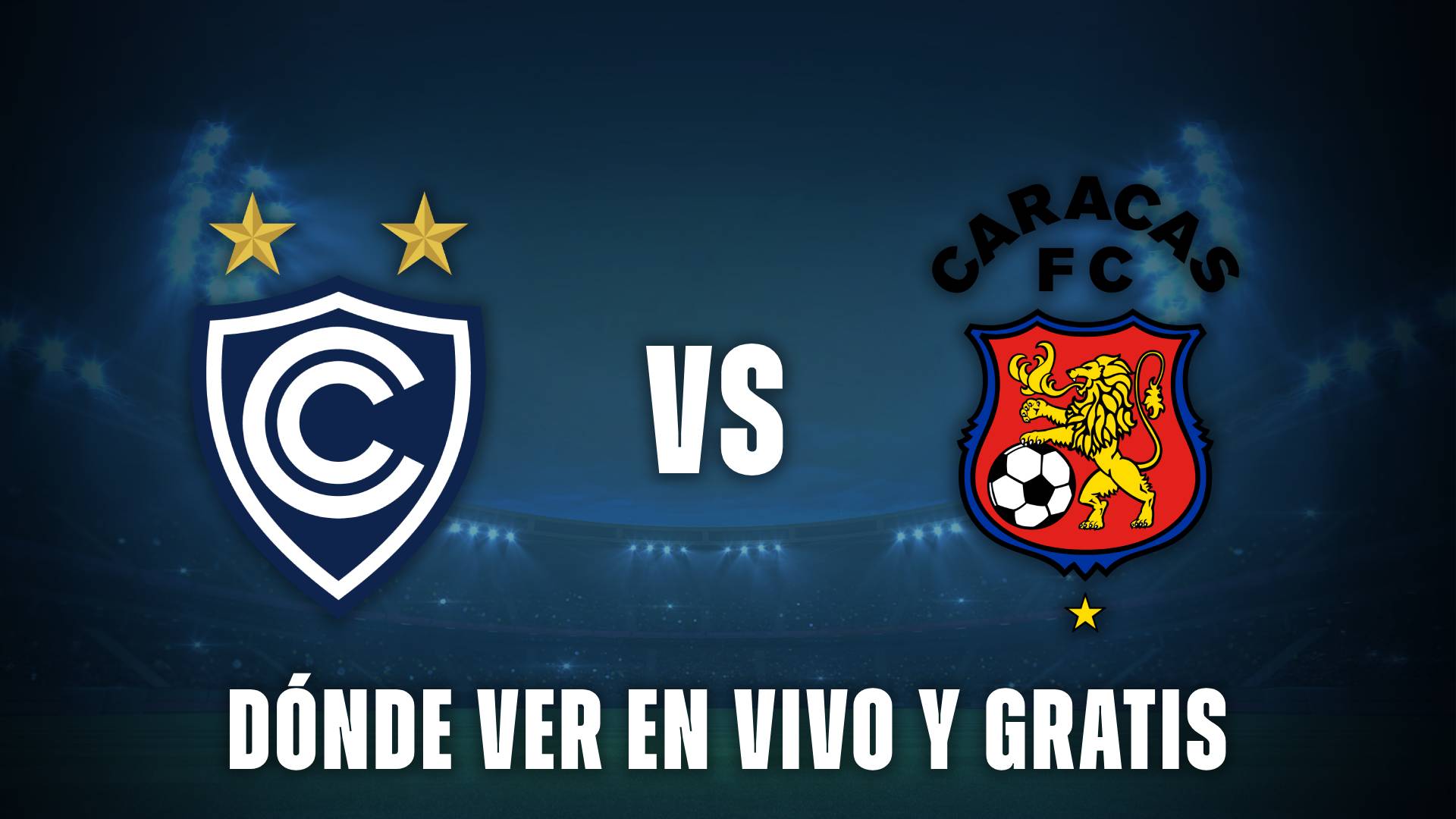 Cienciano vs Caracas en vivo