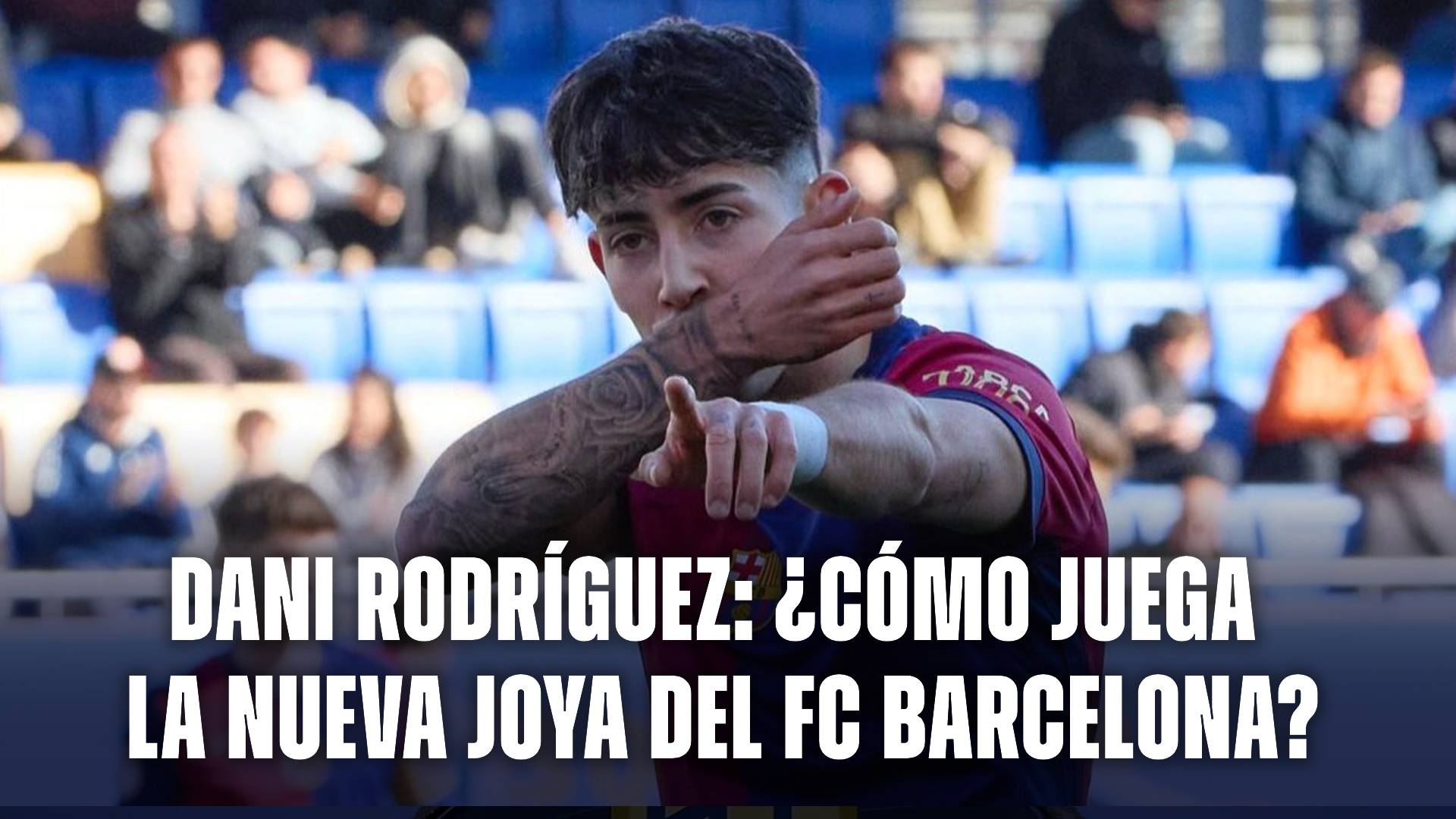 Dani Rodríguez debuta en FC Barcelona