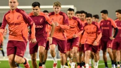 River hoy entrenamiento