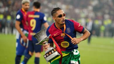 barcelona festejando