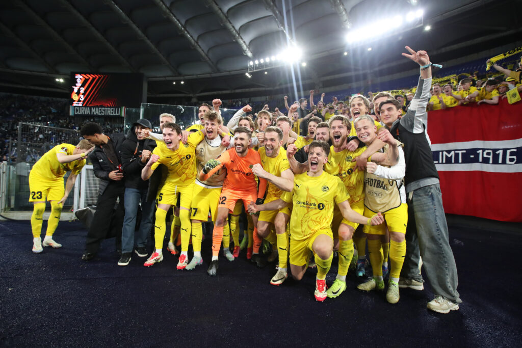 Tottenham vs Bodo: los noruegos son las grandes sorpresas de la edición actual. (Photo by Paolo Bruno/Getty Images)