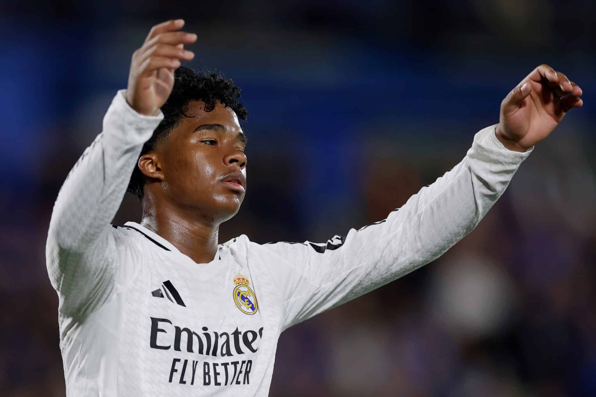 Exclusivo de 365Scores: la contundente respuesta del agente de Endrick ante los rumores sobre su salida del Real Madrid. (Getty Images)